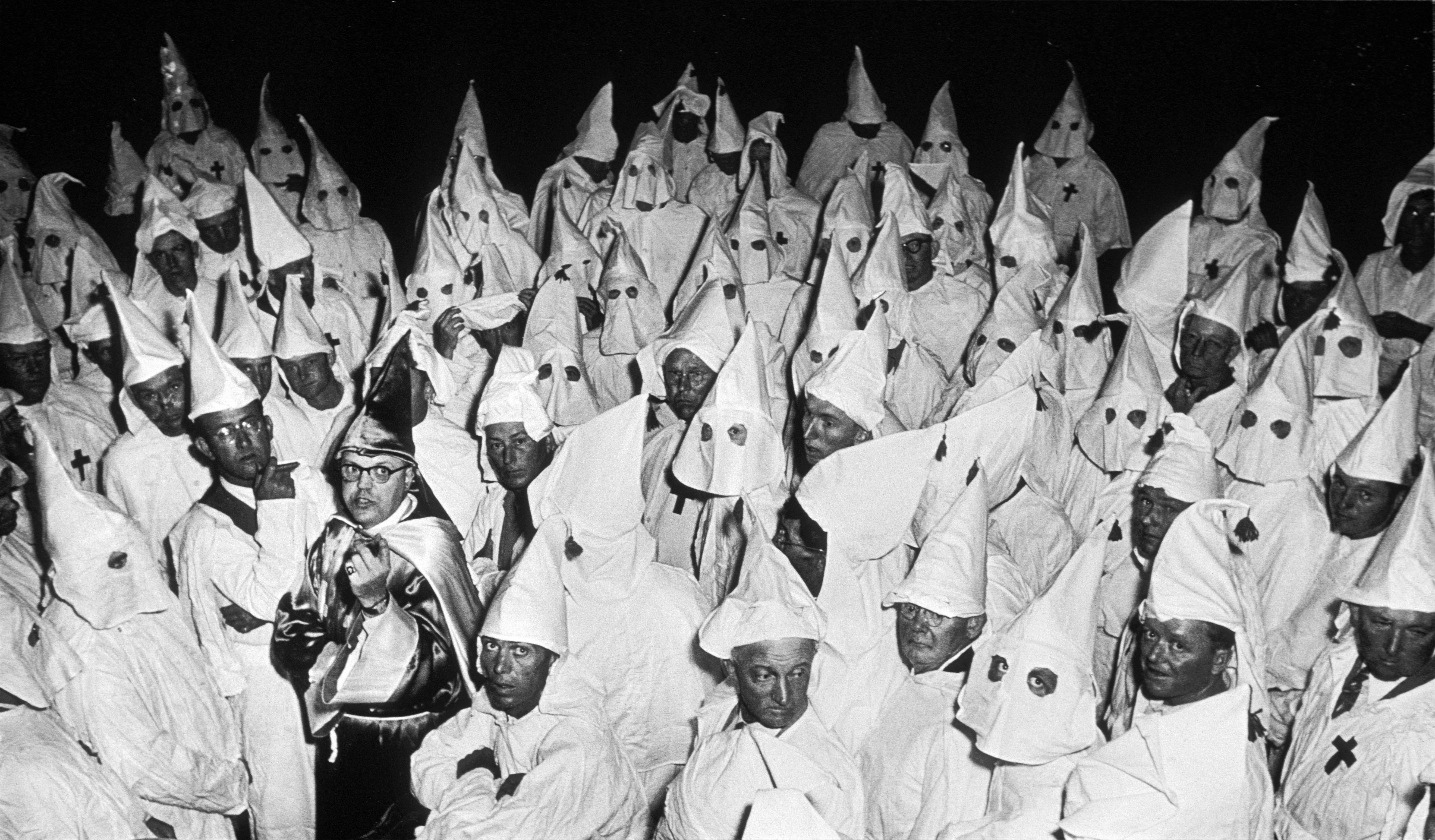 Ku Klux Klan (KKK) meeting, South Carolina, 1951.© Heirs of W. Eugene Smith